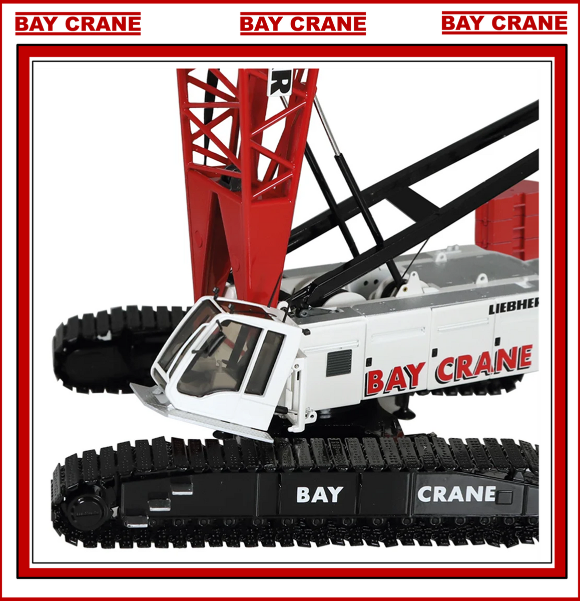 1-50 NZG LR 1300 Bay Crane Crawler Crane Model - High Detail Diecast  Replica – True-Scale Collectibles