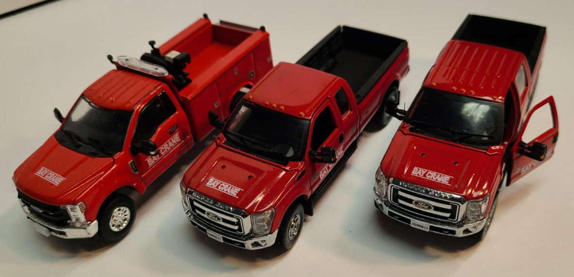 SET DE DEUX PICK UP FORD F250 ROUGE CONRAD. WSI . DRAKE SET DE DEUX PICK UP FORD F250 ROUGE CONRAD. WSI . DRAKE