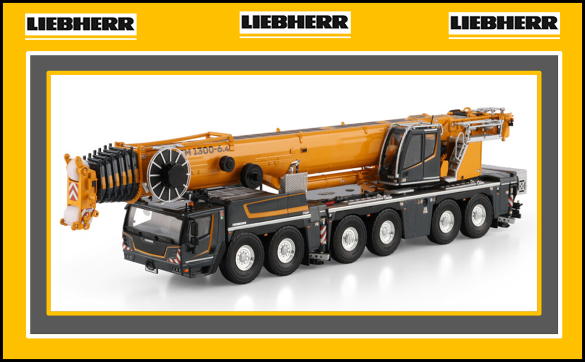 1/50 WSI LIEBHERR LTM 1300-6.4 + JIB (in New LIEBHERR Livery