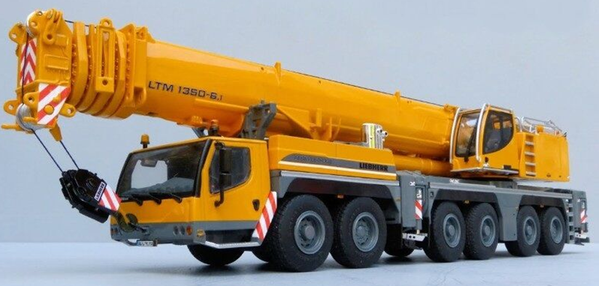 1/50 WSI Liebherr LTM 1350 Mobile Crane - ON SALE !!! – True-Scale 1/50 WSI Liebherr LTM 1350 Mobile Crane - ON SALE !!! – True-Scale