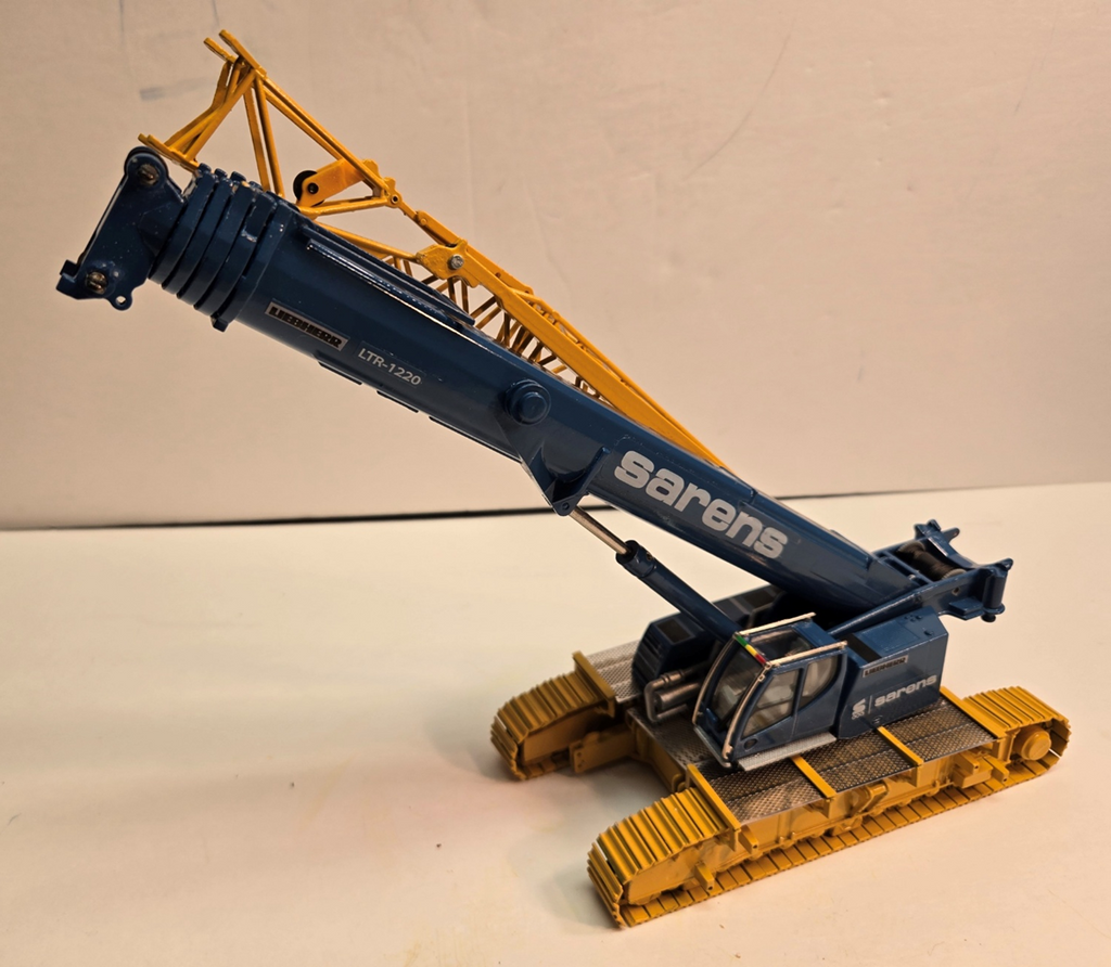 Grue Miniature Sarens LTM 1030-2 - 1/50 - WSI - Métal Blanc - Boîte