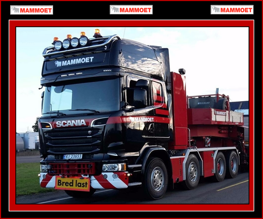 1/50 MAMMOET SCANIA R620 + Generator - NO Trailer – True-Scale Collectibles
