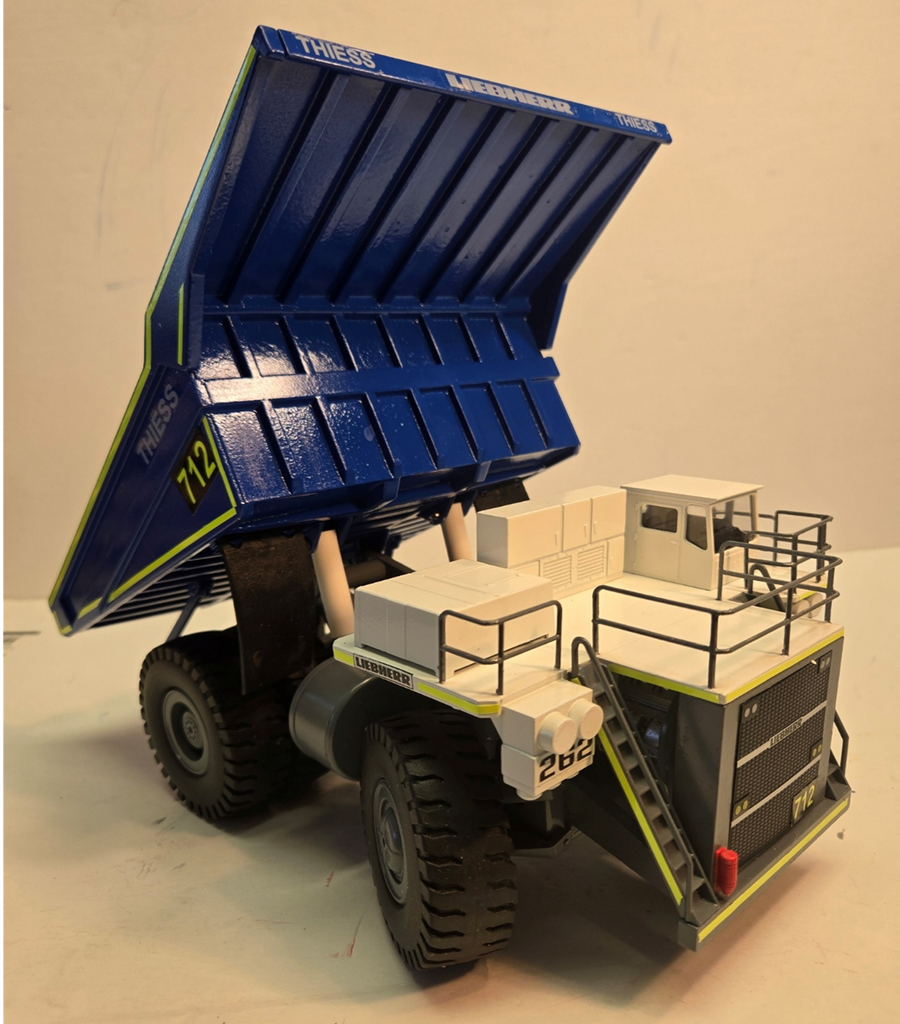 1/50 CUSTOM Liebherr T282 Mining Hauler in THIESS Mining colors