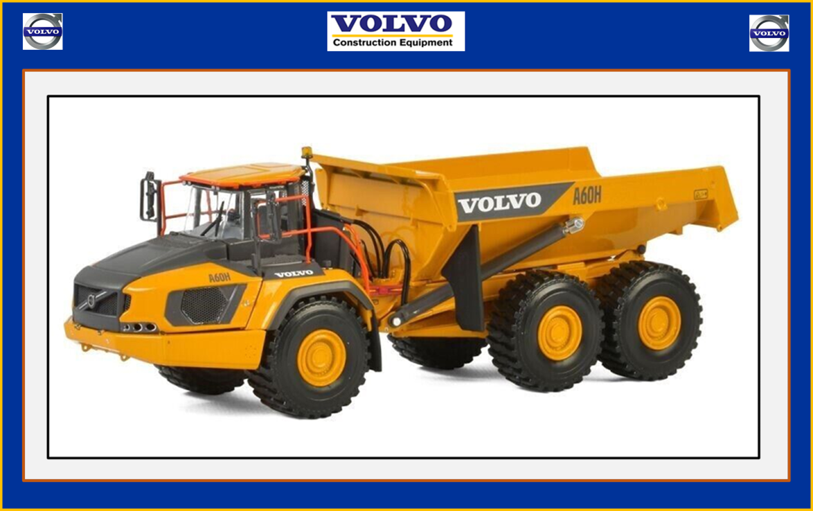 1/50 WSI VOLVO A60H Articulated Dumper – True-Scale Collectibles