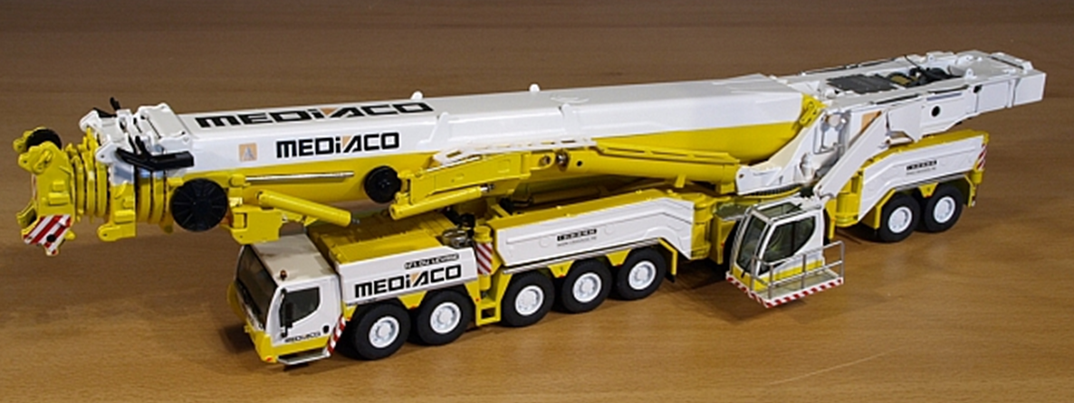 1/50 NZG MEDIACO LIEBHERR LTM 11200 Heavy Lift Mobile Crane – True
