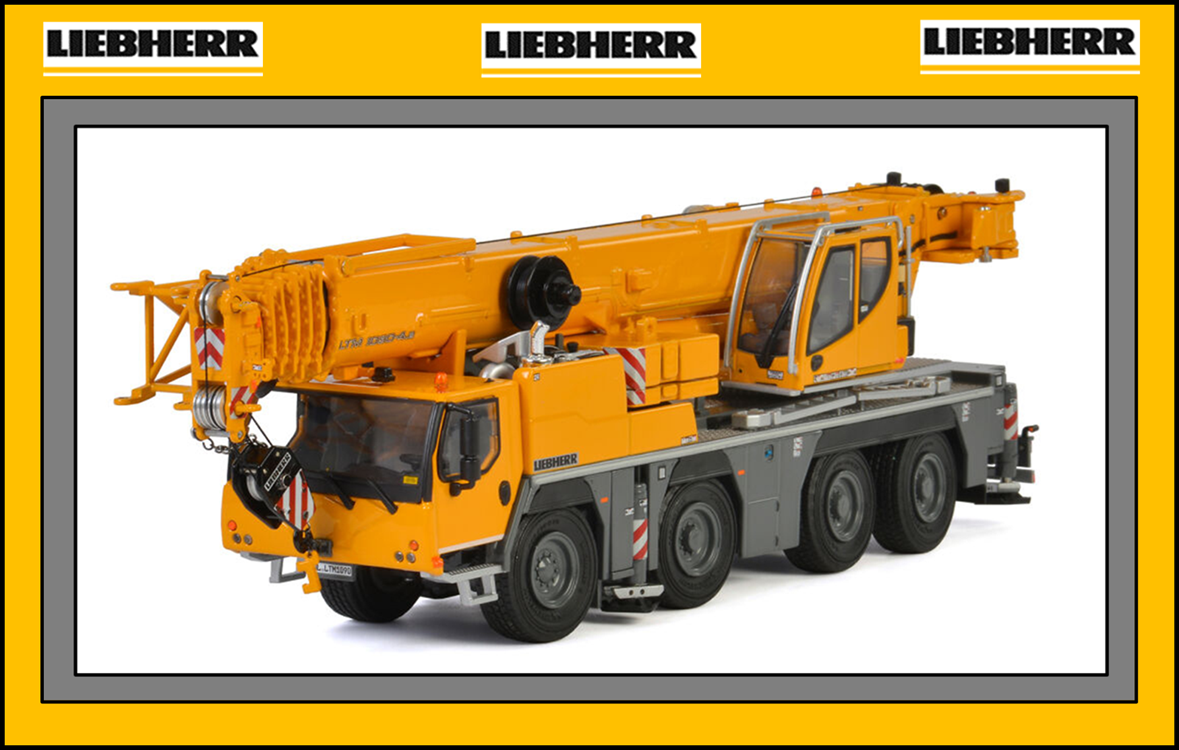 1/50 WSI Liebherr LTM 1090 Mobile Crane – True-Scale 1/50 WSI Liebherr LTM 1090 Mobile Crane – True-Scale