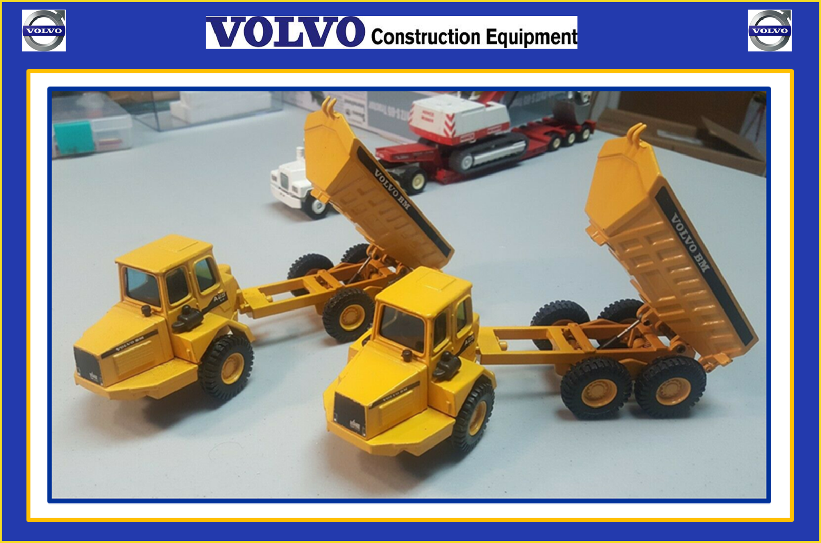Lancement du Nouveau Tombereau Articulé Volvo A50 Lancement du Nouveau Tombereau Articulé Volvo A50